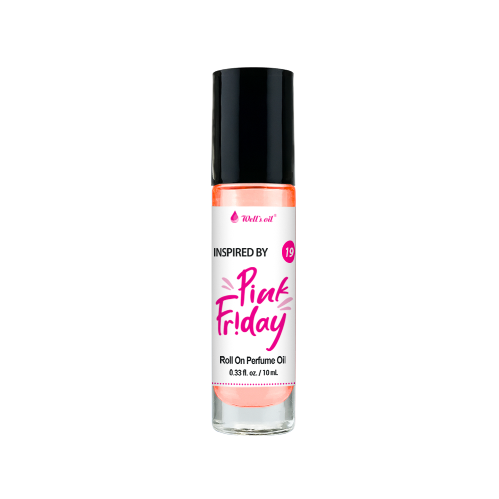 Wells Oil Premium Perfume Body Oil Pink Friday BR19E