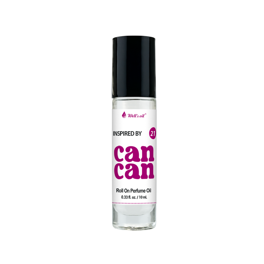 Wells Oil Premium Perfume Body Oil Can Can BR21E