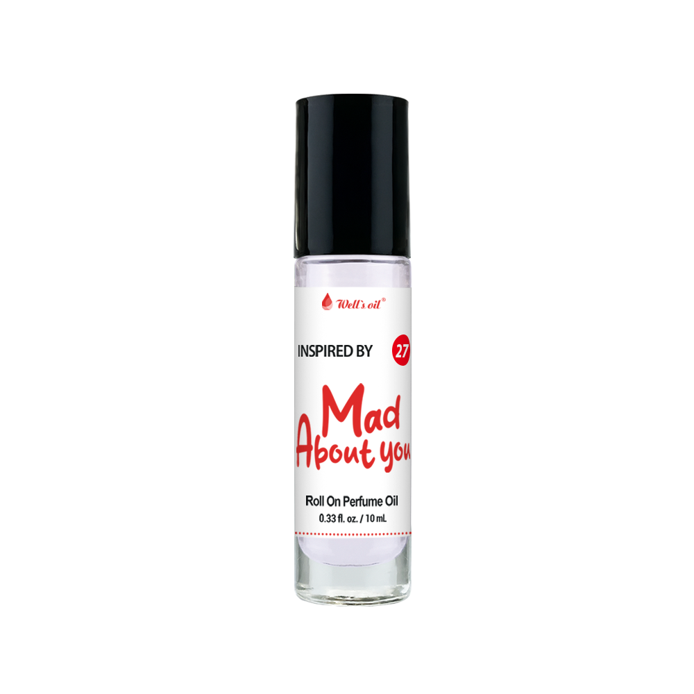 Wells Oil Premium Perfume Body Oil Mad About You BR27E
