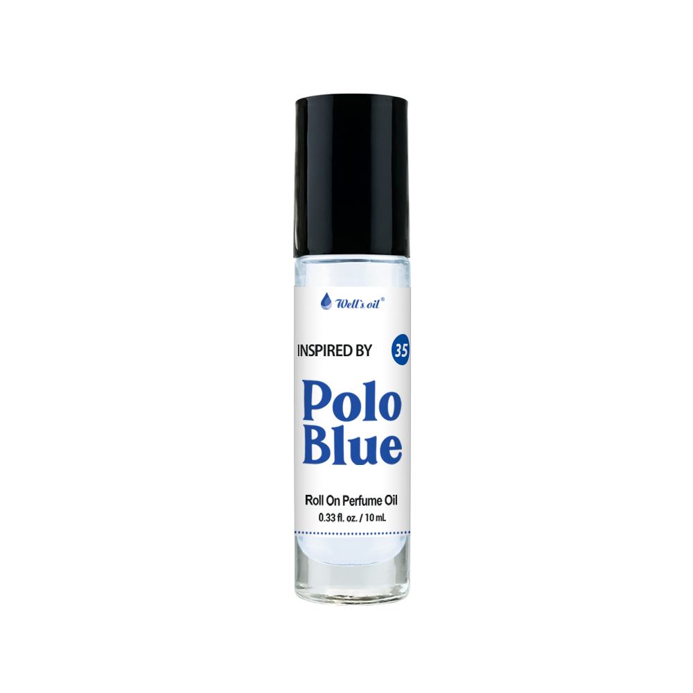 Wells Oil Premium Perfume Body Oil Polo Blue BR35E