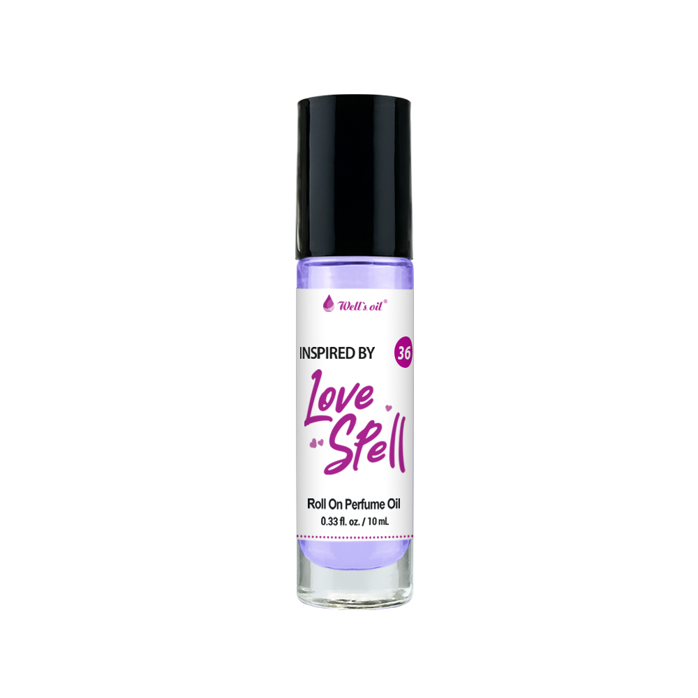 Wells Oil Premium Perfume Body Oil Love Spell BR36E