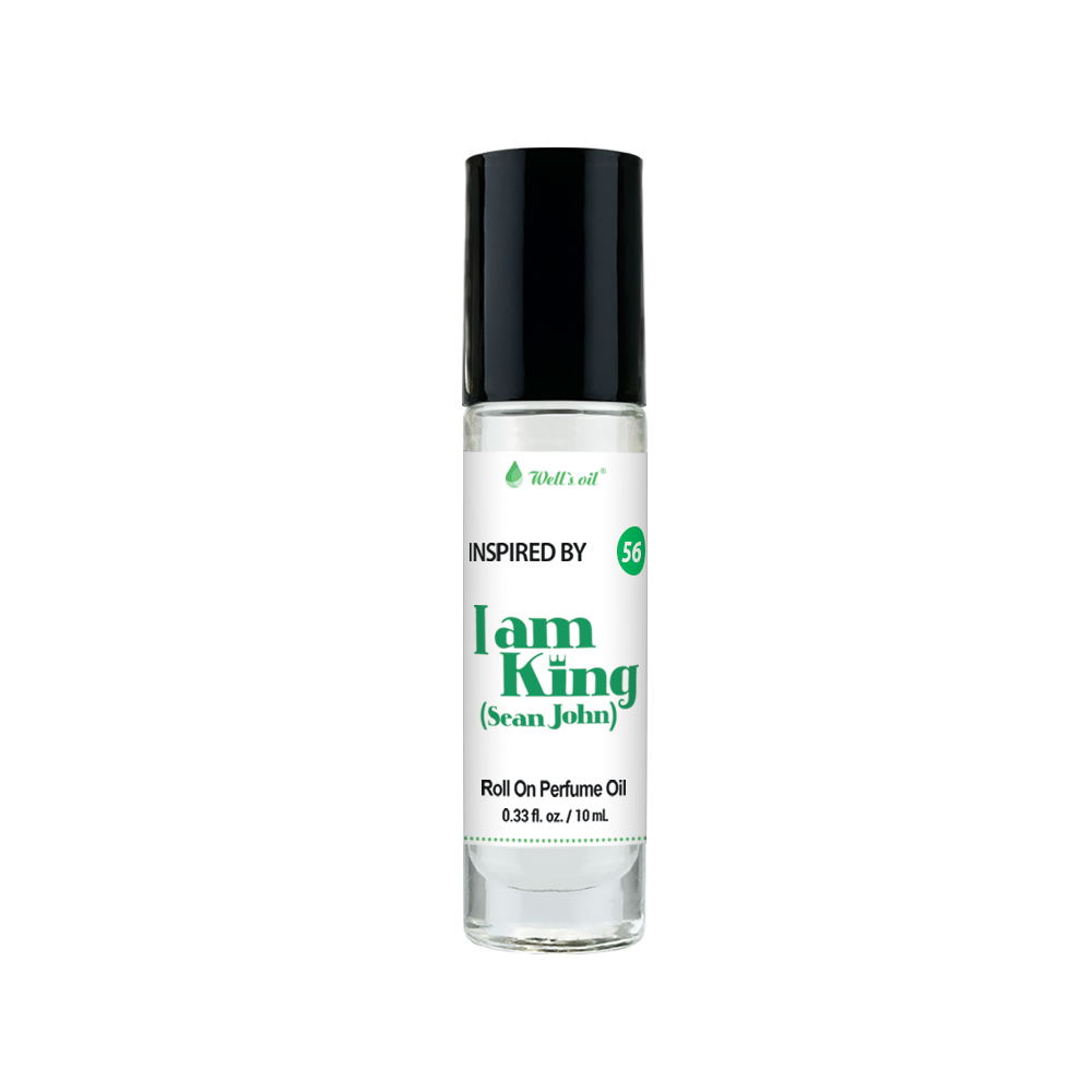 Wells Oil Premium Perfume Body Oil I Am King (Sean John) BR56E