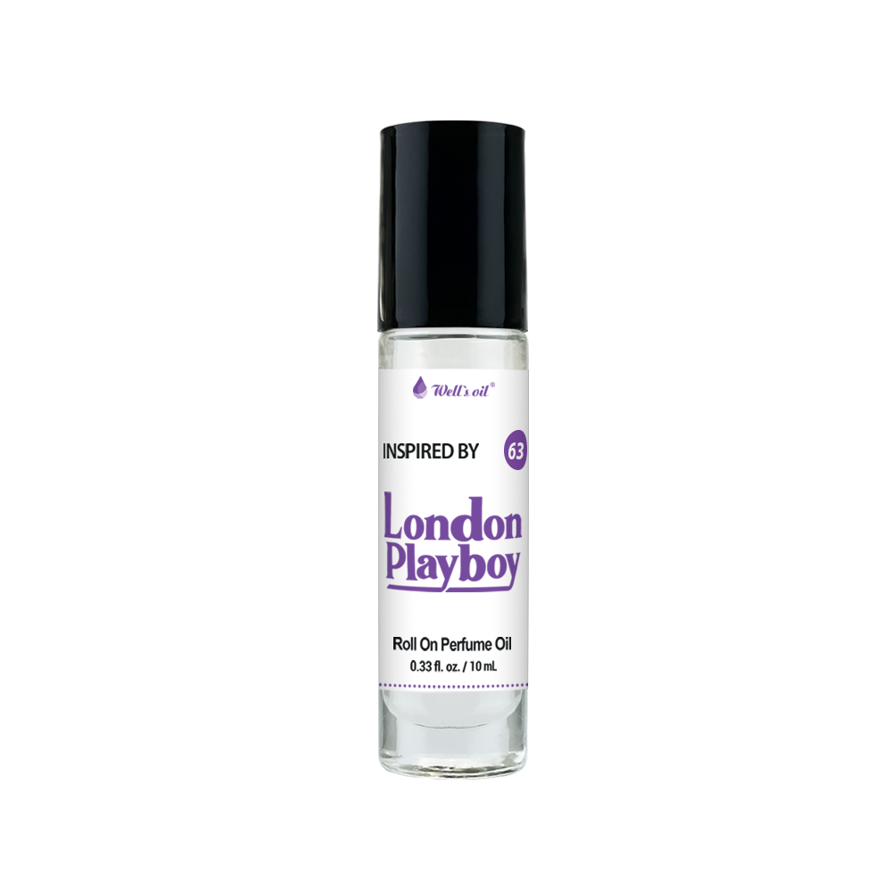 Wells Oil Premium Perfume Body Oil London Playboy BR63E