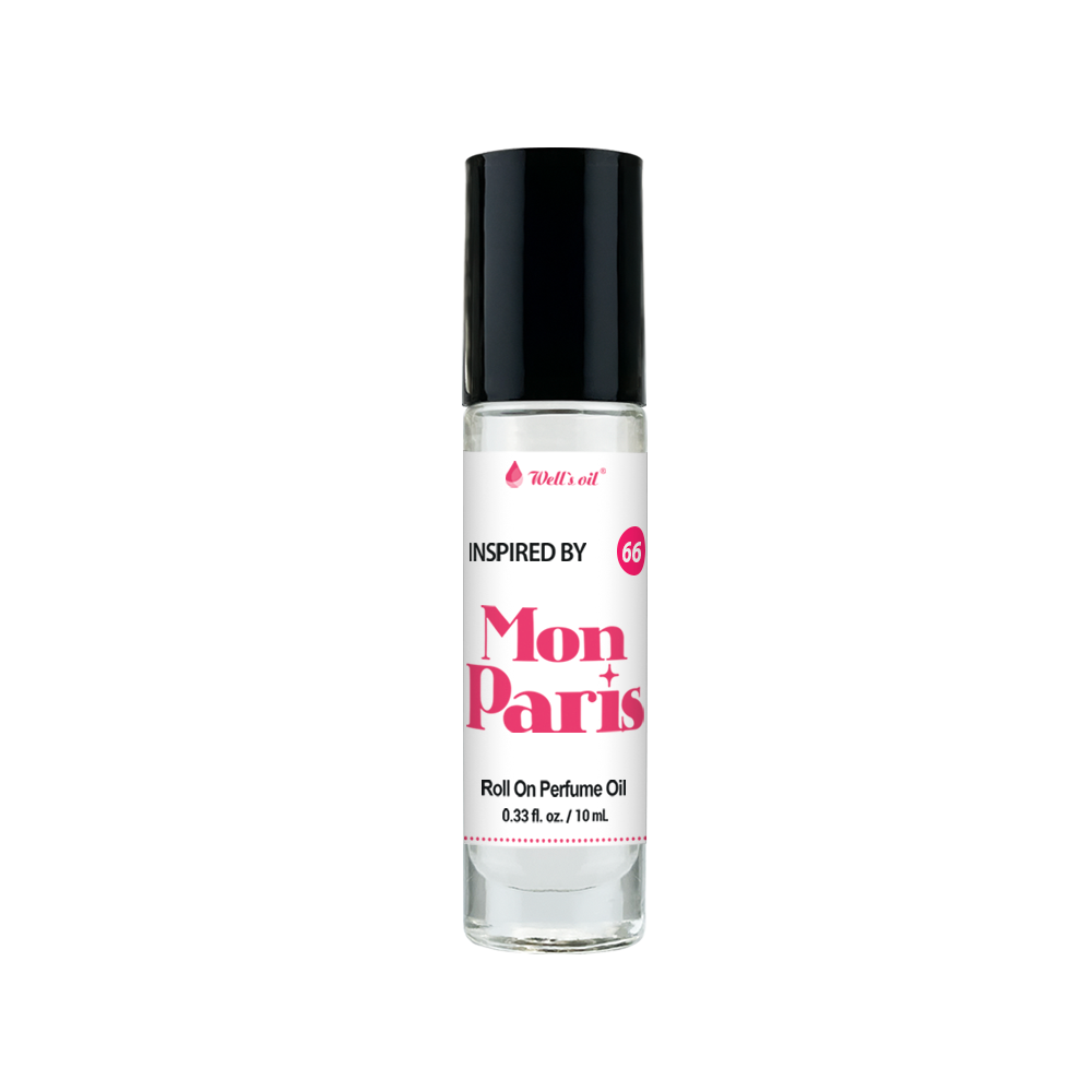 Wells Oil Premium Perfume Body Oil Mon Paris BR66E