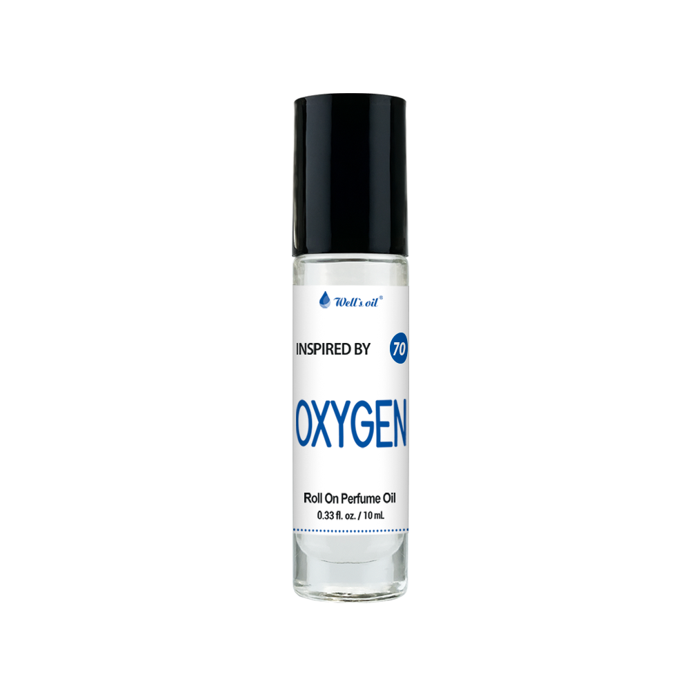Wells Oil Premium Perfume Body Oil Oxygen BR70E
