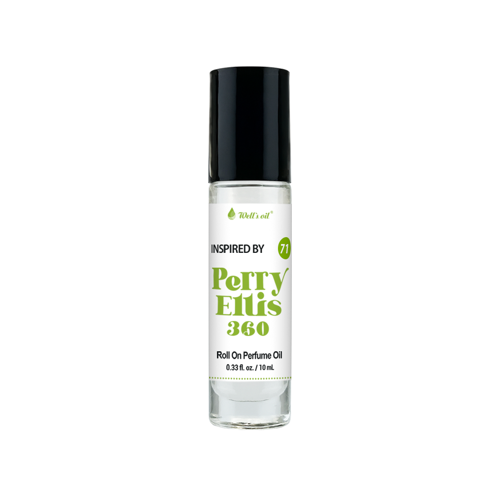Wells Oil Premium Perfume Body Oil Perry Ellis 360 BR71E