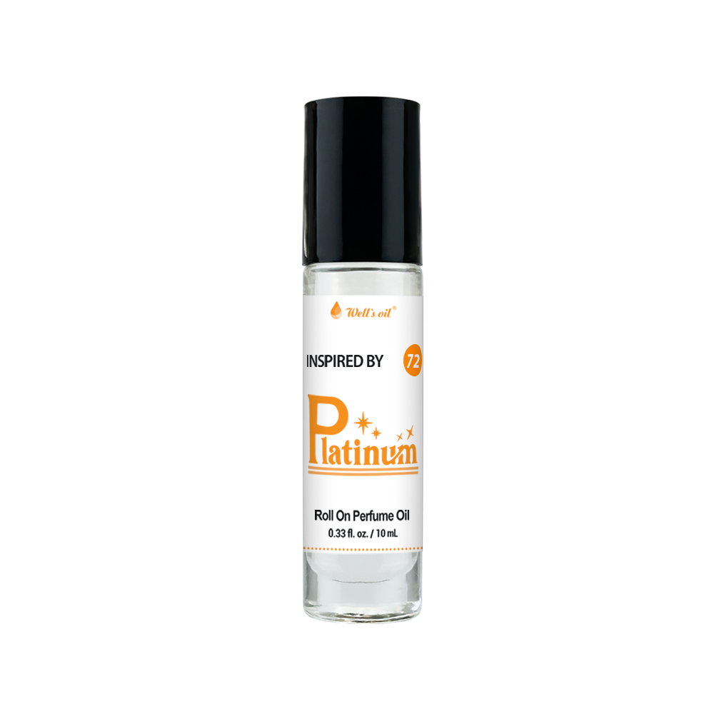 Wells Oil Premium Perfume Body Oil Platinum BR72E
