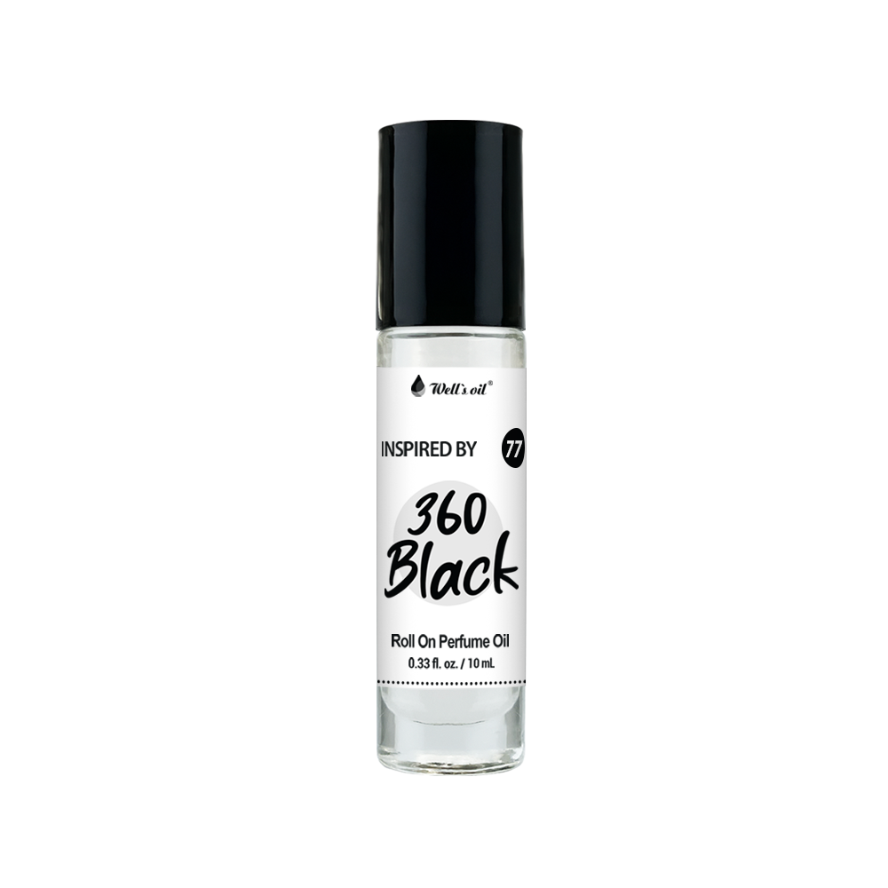 Wells Oil Premium Perfume Body Oil 360 Black BR77E
