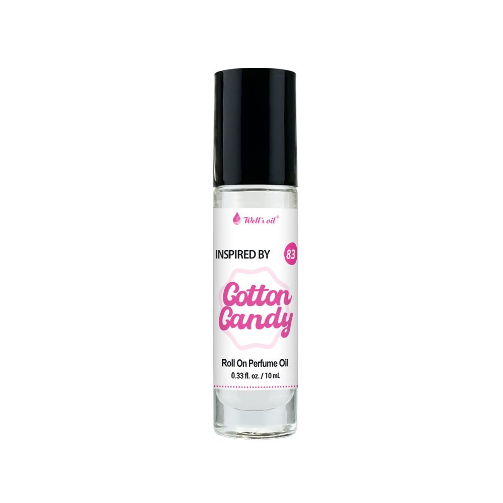 Wells Oil Premium Perfume Body Oil Cotton Candy BR83E