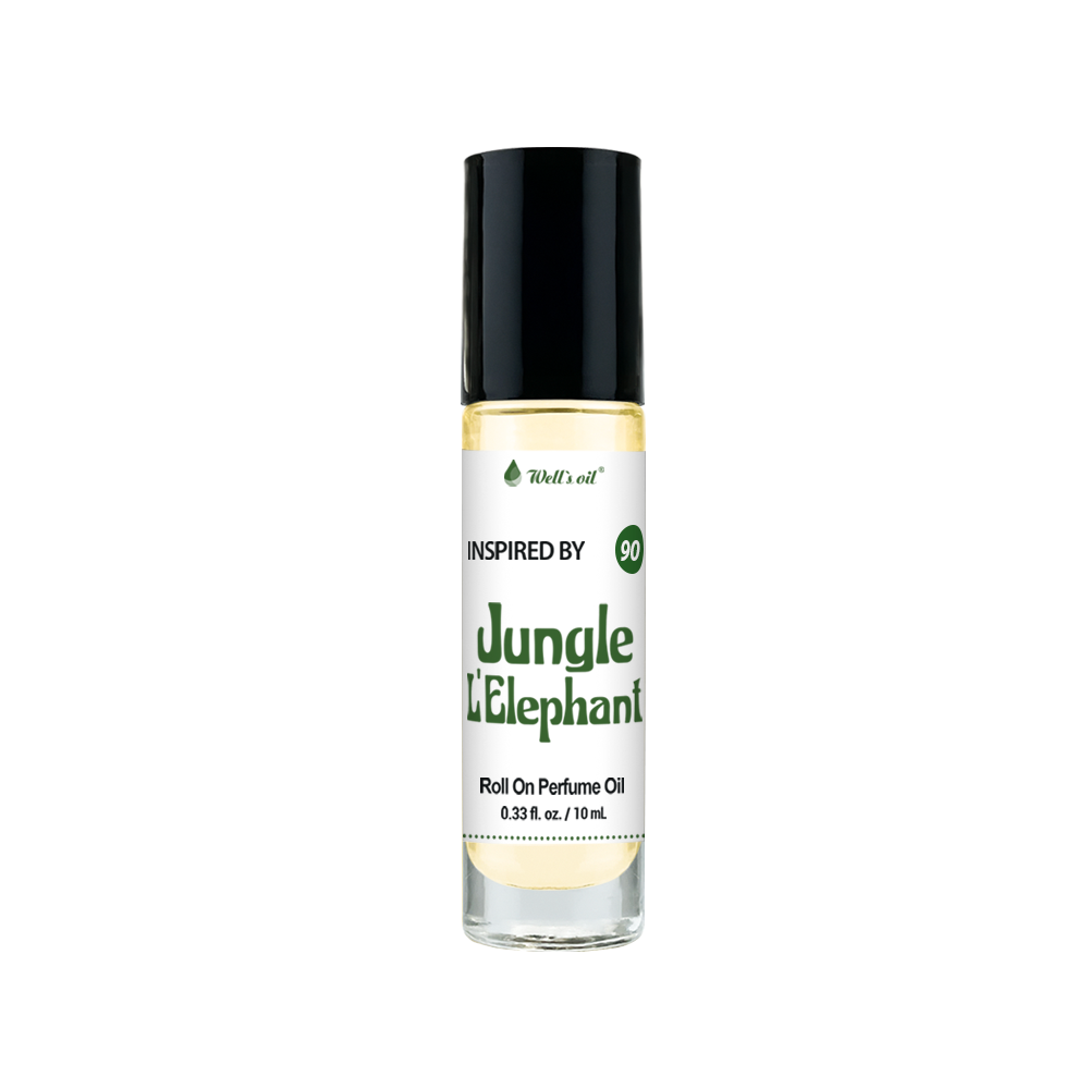 Wells Oil Premium Perfume Body Oil Jungle L'Elephant BR90E