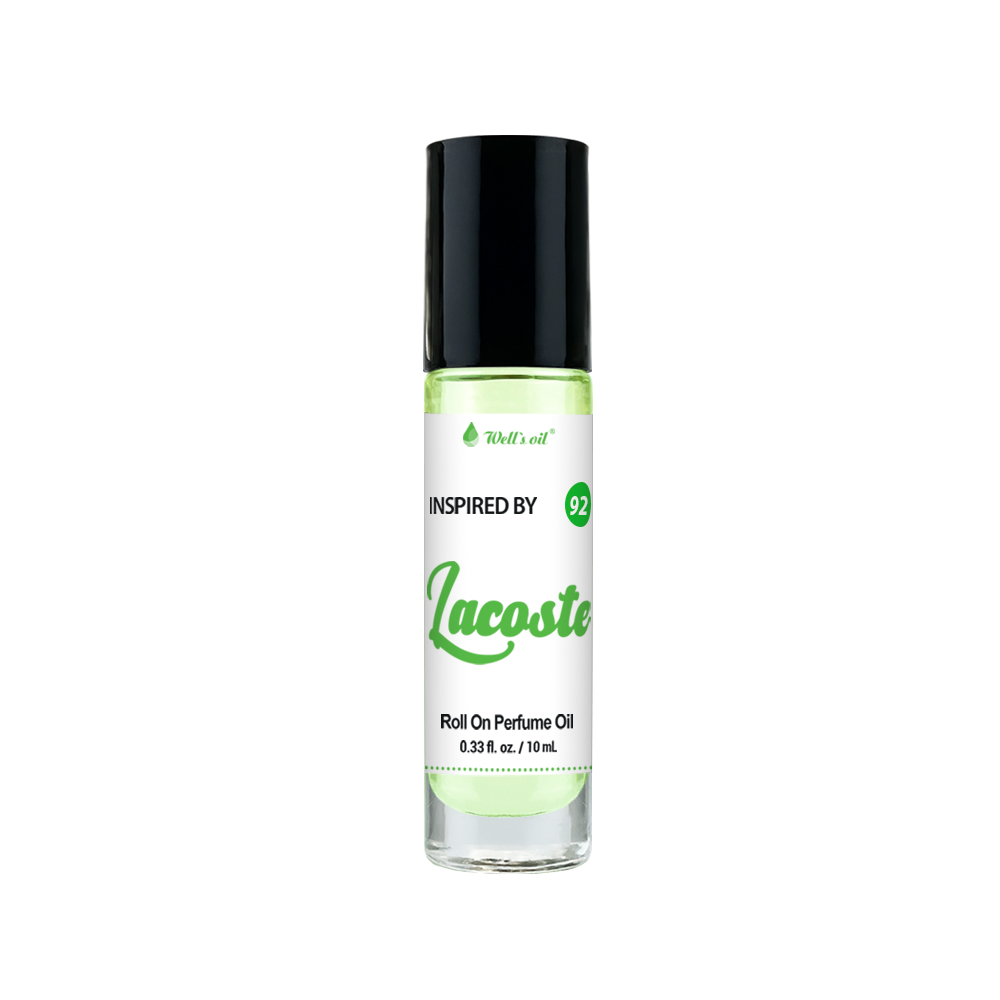 Wells Oil Premium Perfume Body Oil Lacoste BR92E