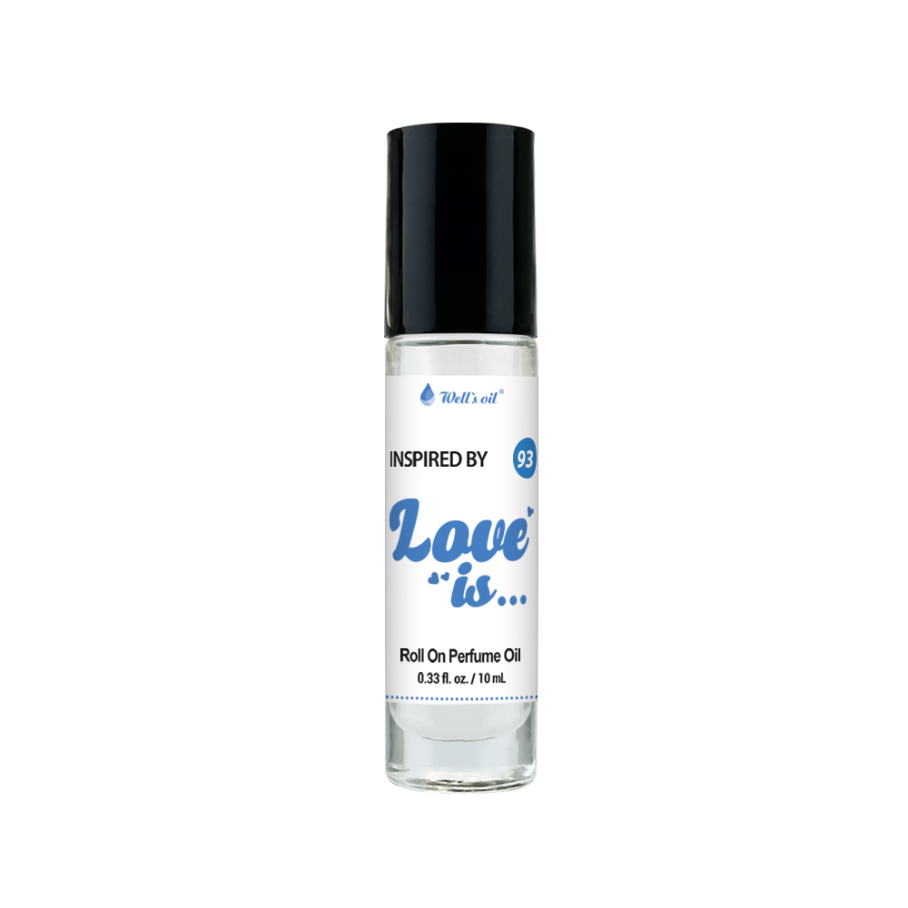 Wells Oil Premium Perfume Body Oil Love Is BR93E
