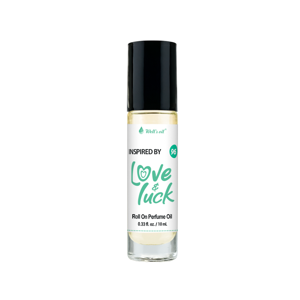 Wells Oil Premium Perfume Body Oil Love & Lucky BR96E