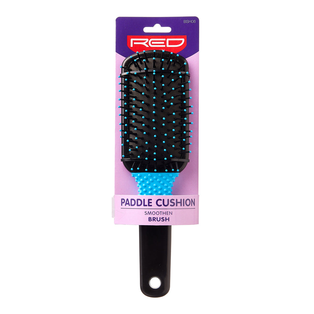 Red by Kiss Professional Paddle Cushion Brush #BSH06 — official pack BSH06 from ivyusa.com