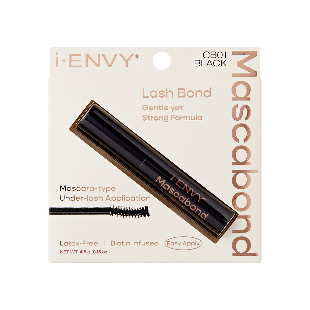 I-Envy Mascabond Underlash Extension Bond Black - Cb01 0.15 oz — official pack photo CB01 (CB01_main.png) from rk
