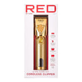 RED by KISS Ultra Clean Cut Cordless Clipper - RED Ultra Cleancut Cordless Clipper official pack
