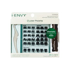 I-ENVY Cluster Palette Kit - Refillable DIY Underlash Extension Palette with 36 Lash Clusters - Dramatic official pack