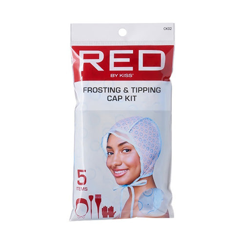 Red by Kiss Ck02 Coloring Kit With Dye Brush & Gloves — official pack CK02 from ivyusa.com