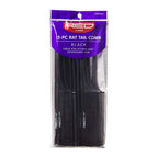 Red By Kiss Rat Tail Comb - Black CMBK01 — official pack CMBK01 from ivyusa.com