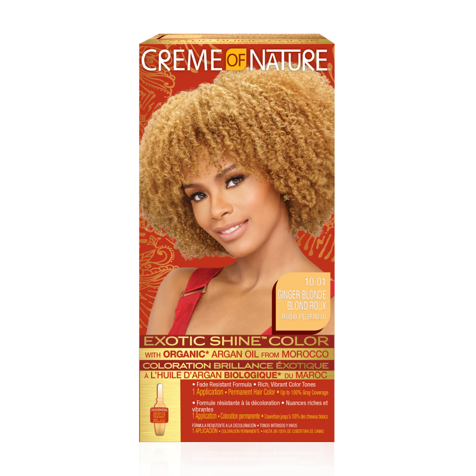 Creme of Nature Exotic Shine Hair Color 10.01 Ginger Blonde 10.01