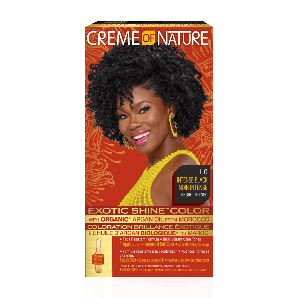 Creme of Nature Exotic Shine Hair Color 1.0 Intense Black 1.0