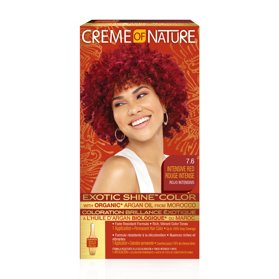 Creme of Nature Exotic Shine Hair Color 7.6 Intensive Red 7.6