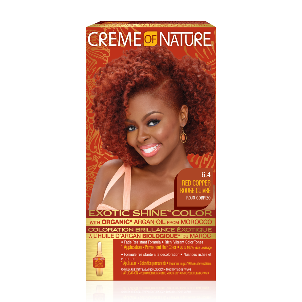 Creme of Nature Exotic Shine Hair Color 6.4 Red Copper 6.4