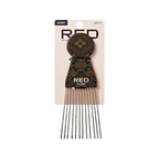 RED by KISS Soul Pik Curly Hair & Afros Hair Pick - Short Imperial / Fan official pack