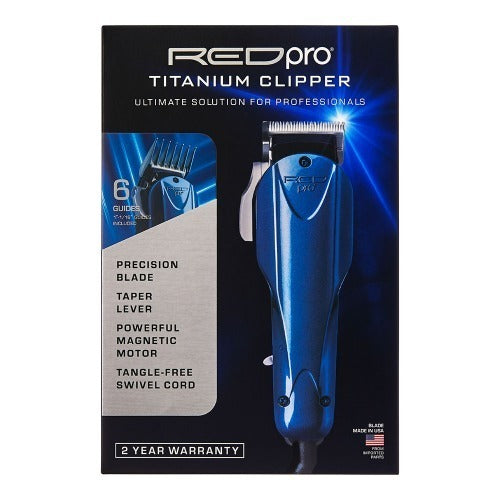 CRP01_main "Red PRO Titanium Clipper, main product view."