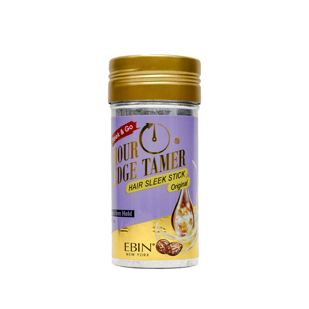 Ebin New York 24 Hour Edge Tamer Sleek Hair Wax Stick 2.7 oz — official pack photo ETK-OR75 (C_24HR-Edge-Tamer-Stick_PKG_75g_Original_Front-min.jpg) from ebinnewyork.com