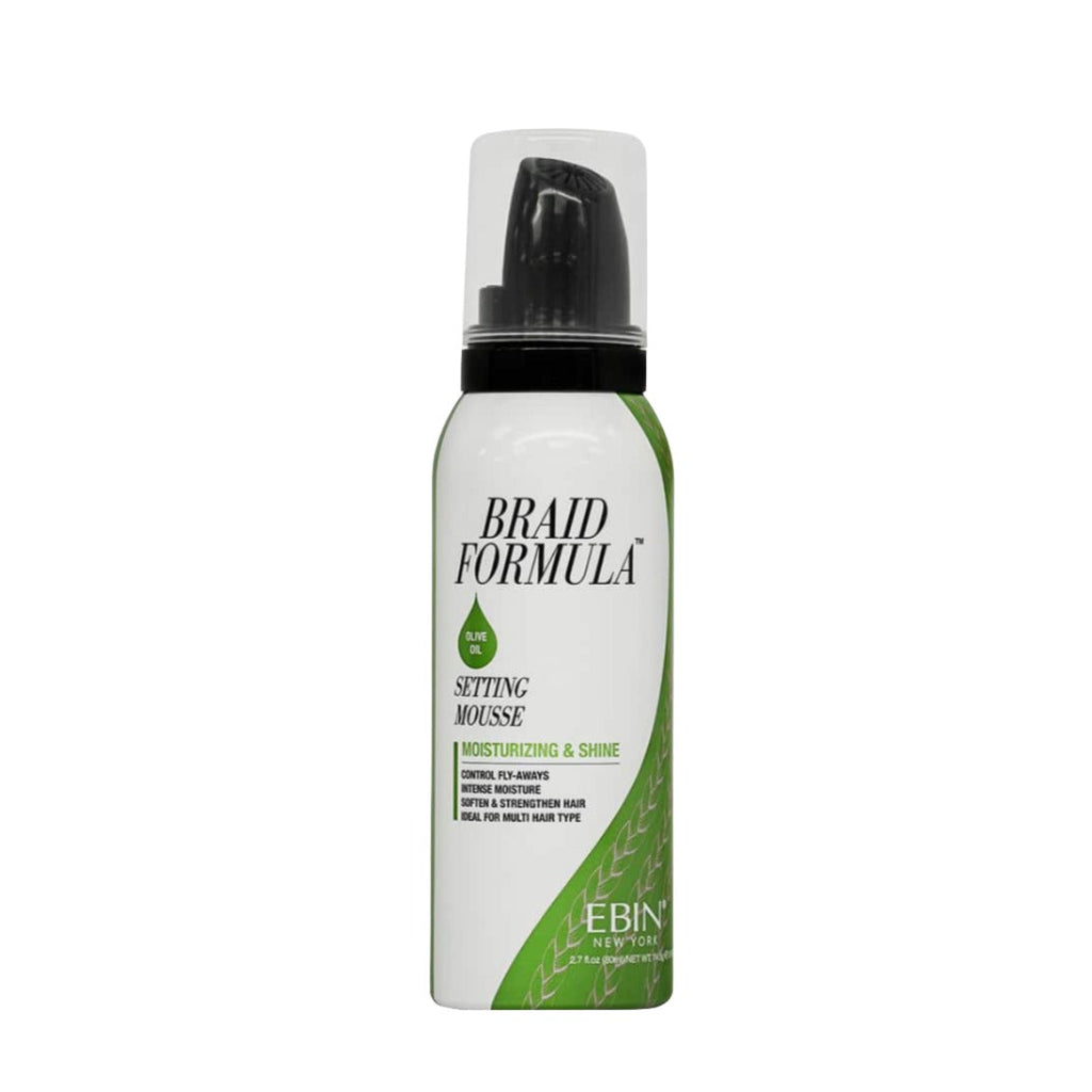 EBIN New York Setting Mousse Moisturizing & Shine - Olive Oil 2.7 oz — official pack photo LPSMS02 (C_BF_Setting-Mousse_PKG_LPSM02_Front-min.jpg) from ebinnewyork.com