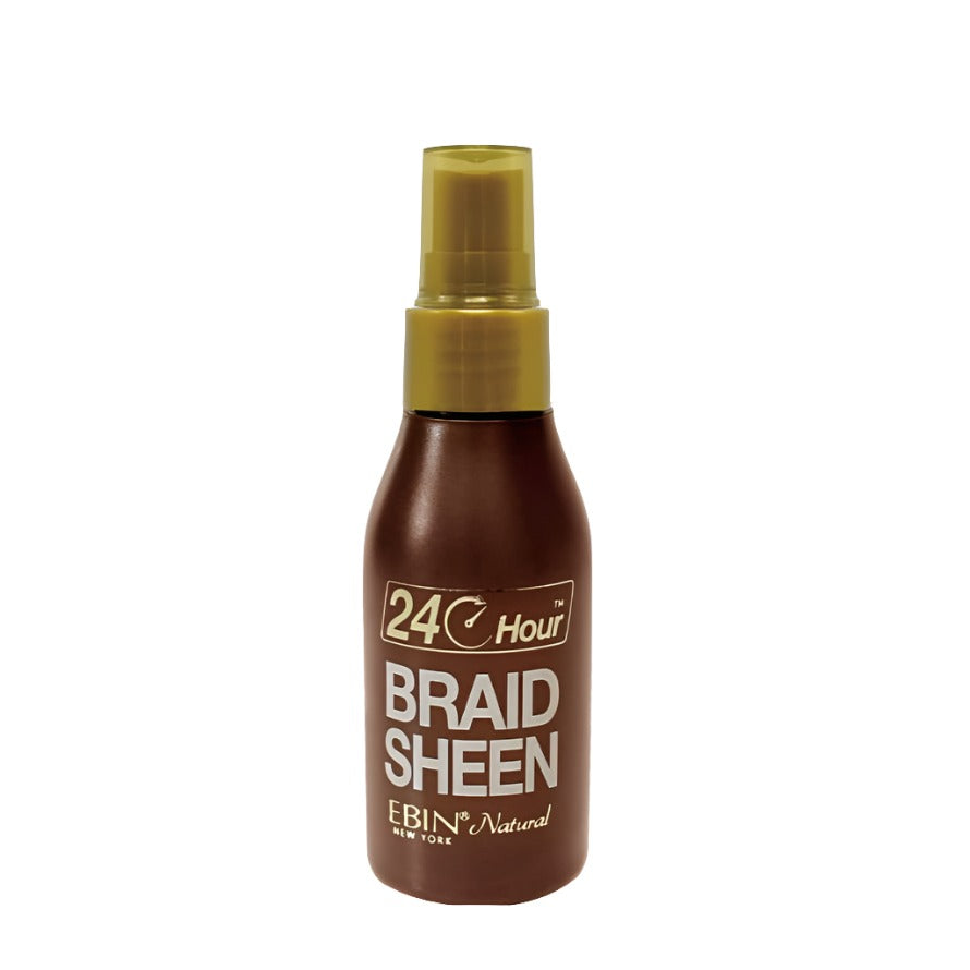Mill's Beauty Supply Ebin 24 Hour Braid Sheen Hair & Scalp Nourishing Spray 2oz — official pack photo AOBS60 (C_Detangler_PKG_24HR_Braid-Sheen_60ml-min.jpg) from ebinnewyork.com