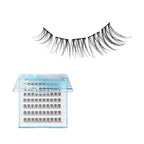 Broadway Natural DIY Cluster Lashes - Customizable Lash Extensions (70-140pcs) - #DIY02-70pcs / Wide Band official pack