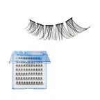 Broadway Natural DIY Cluster Lashes - Customizable Lash Extensions (70-140pcs) - #DIY03-77pcs / Wide Band official pack