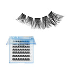 Broadway Volume DIY Cluster Lashes - Full, Fluffy Lash Extensions (56-112pcs) - Wide Band official pack