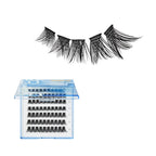 Broadway Volume DIY Cluster Lashes - Full, Fluffy Lash Extensions (56-112pcs) - Wide Band official pack