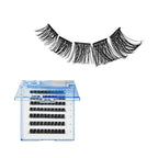 Broadway Volume DIY Cluster Lashes - Full, Fluffy Lash Extensions (56-112pcs) - Wide Band official pack