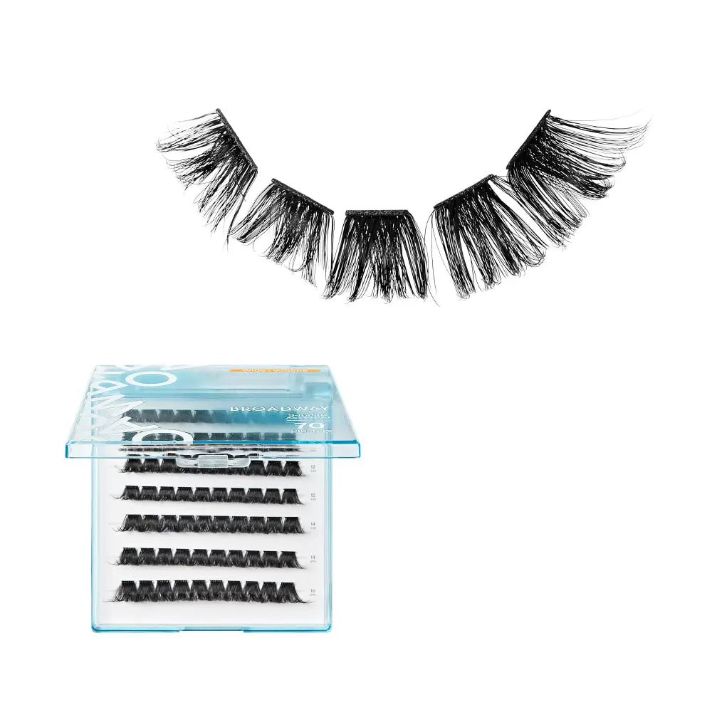 Broadway DIY Cluster Lashes Wide Band / #DIY22-70pcs