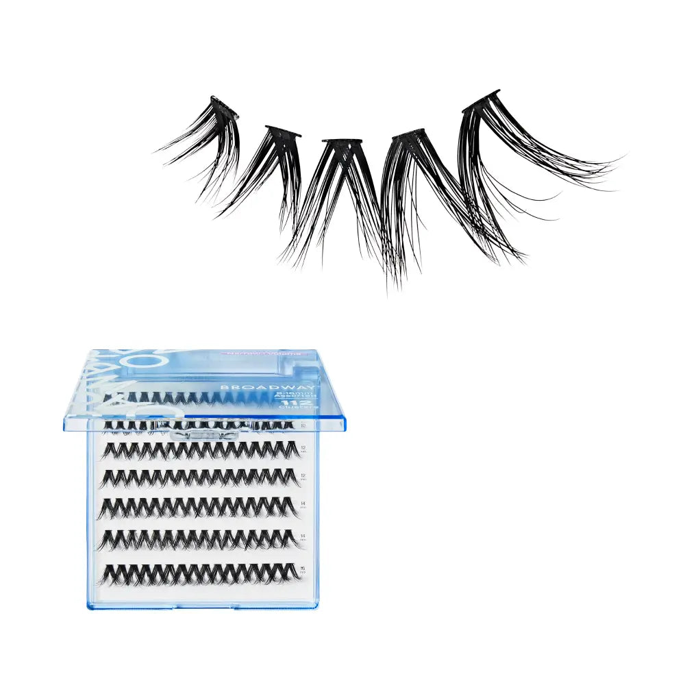 Broadway DIY Cluster Lashes Narrow Band / #DIY36-112pcs