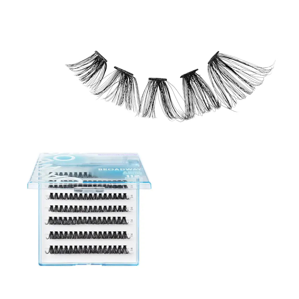 Broadway DIY Cluster Lashes Narrow Band / #DIY37-112pcs