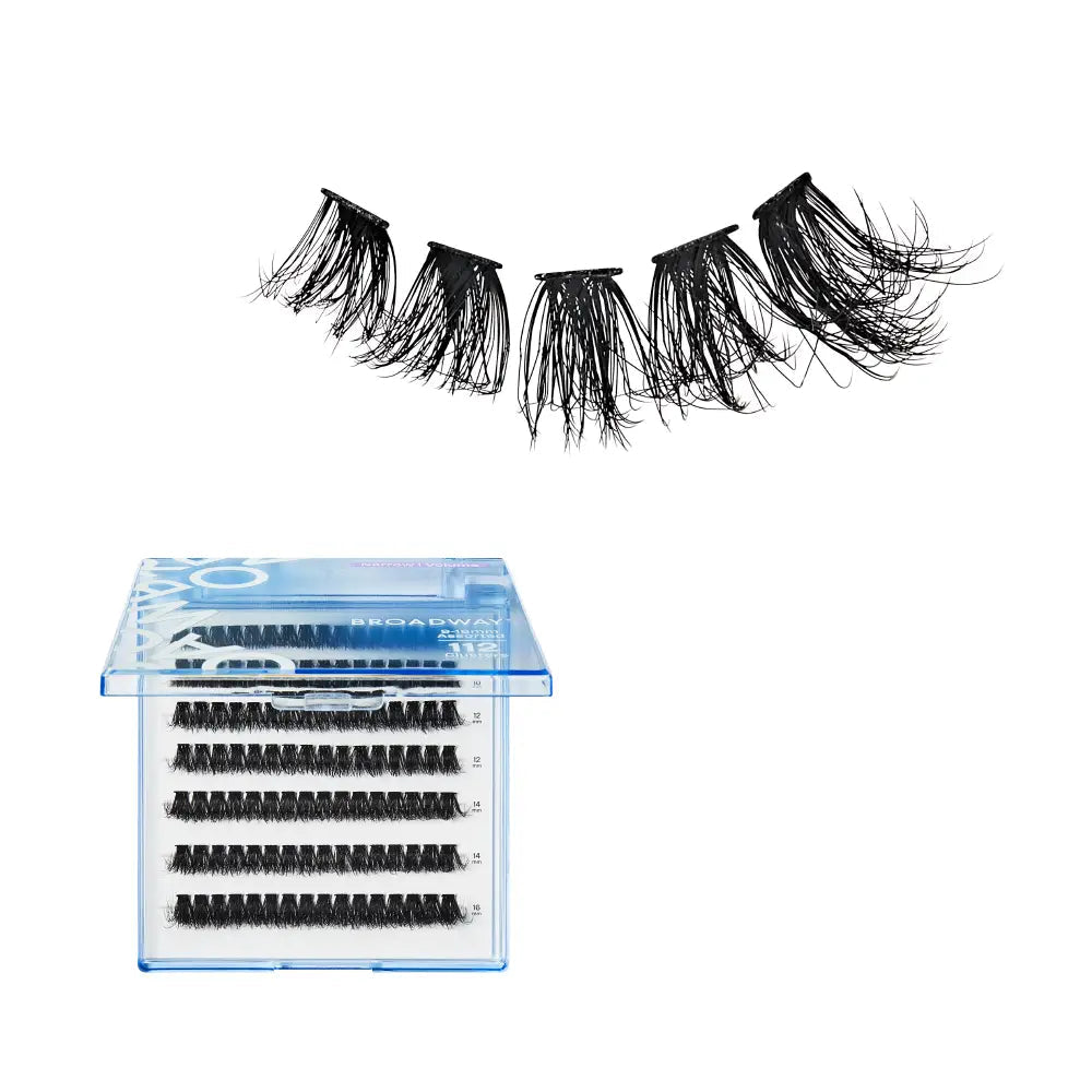 Broadway DIY Cluster Lashes Narrow Band / #DIY38-112pcs