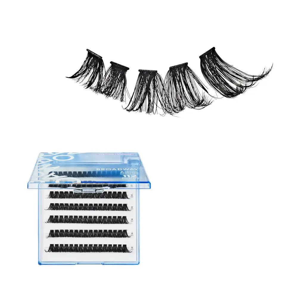 Broadway DIY Cluster Lashes Narrow Band / #DIY40-112pcs