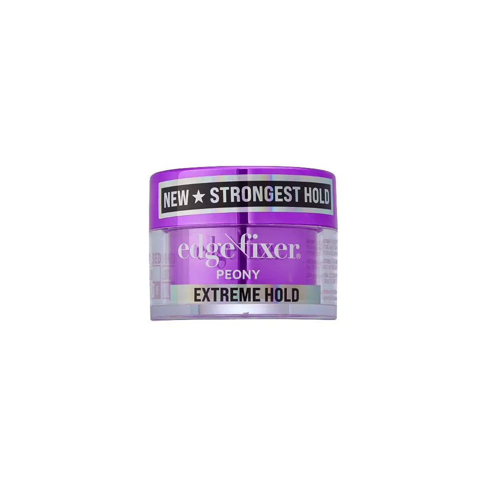 RED by KISS Edge Fixer Extreme Hold Hair Gel with Biotin B7, No Flaking or Residue - Peony / 1.01 US Fl.oz. official pack