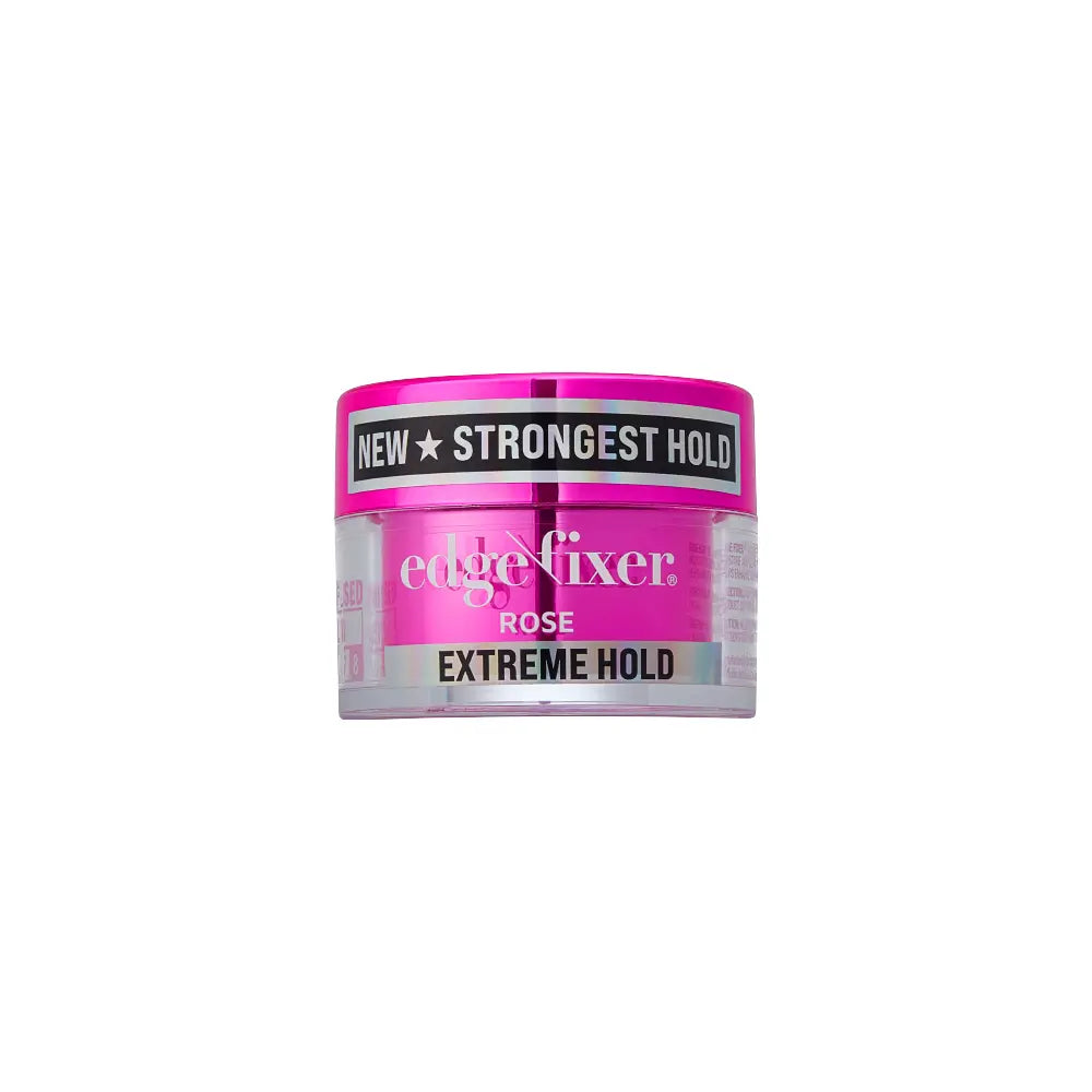 RED by KISS Edge Fixer Extreme Hold Hair Gel with Biotin B7, No Flaking or Residue - Rose / 1.01 US Fl.oz. official pack
