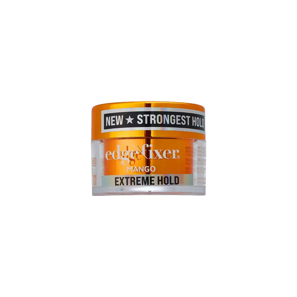 RED by KISS Edge Fixer Extreme Hold Hair Gel with Biotin B7, No Flaking or Residue - Mango / 1.01 US Fl.oz. official pack