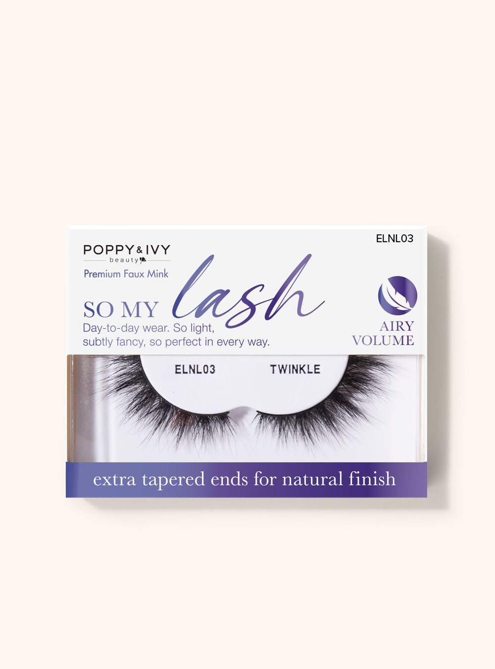 Absolute NY Poppy & Ivy - So My Lash — official pack photo ELNL03 (ELNL03.jpg) from absolute