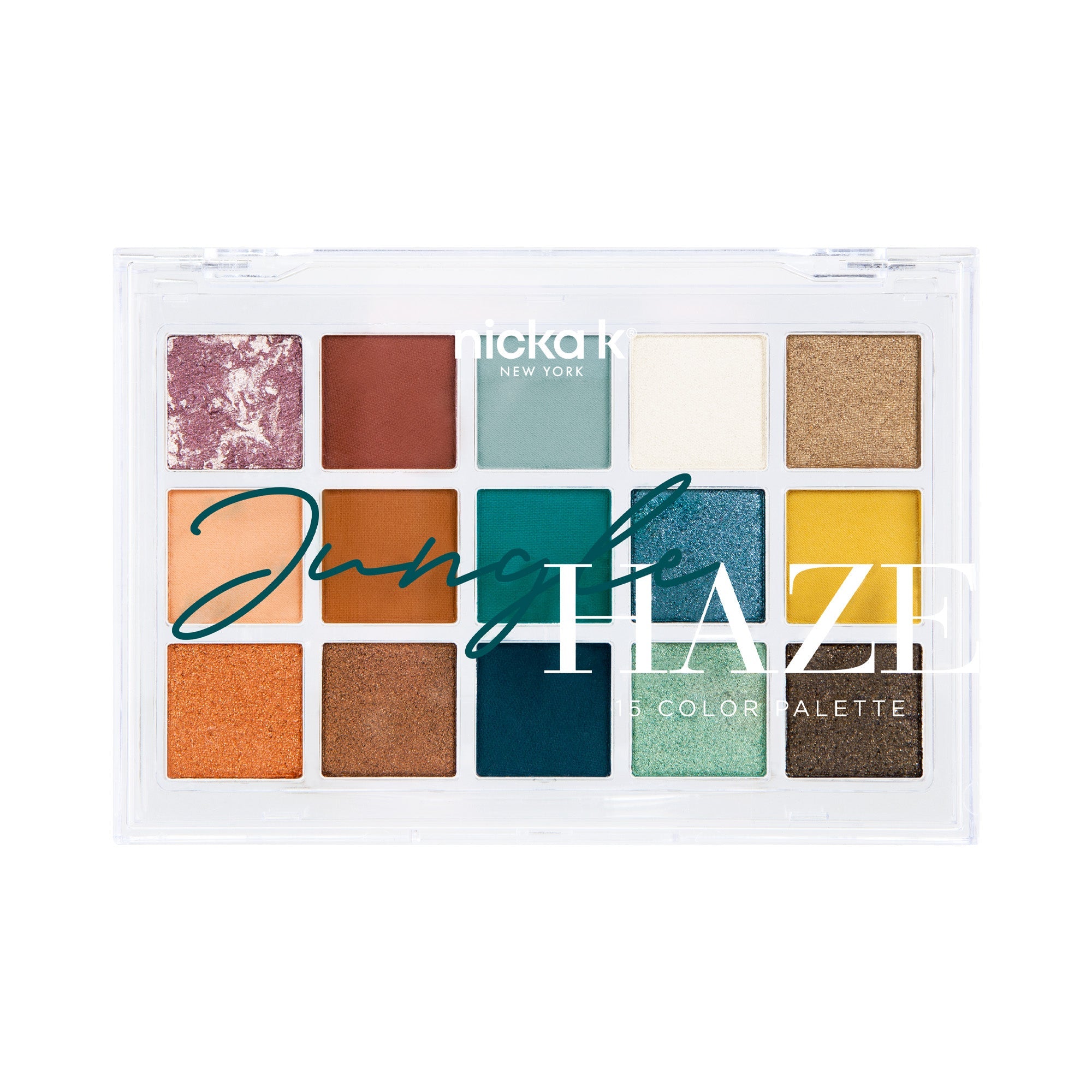 Nicka K New York Jungle Haze Eyeshadow Palette - ES1503 — official pack ES1503 from nicka.com