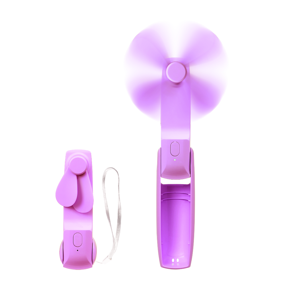 RED by KISS Portable Mini 2-in-1 Pocket Fan & Power Bank – Handheld Rechargeable USB-C Travel Fan official pack