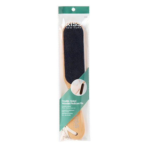 Kiss York Double - Sided Wooden Pedicure File 23.0 g — official pack FF05 from ivyusa.com