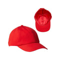 RED by KISS Satin Lined Baseball Cap - Red - Satin Lined Baseball Cap Red official pack